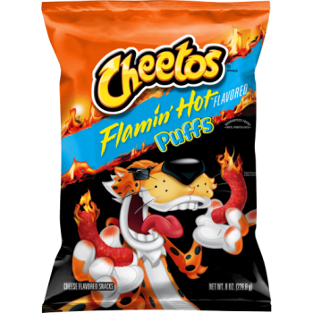 Cheeto Puffs Flmg Hot - 230g - 12ct Cheeto Puffs Flmg Hot - 230g - 12ct