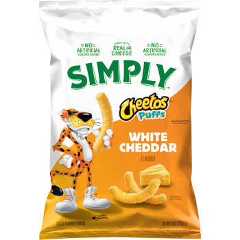 Cheeto Puffs Wht Ched - 240g - 12ct Cheeto Puffs Wht Ched - 240g - 12ct