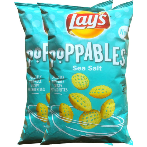 Lays Poppables Sea Salt - 130g - 18ct