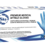 SKY PREMIUM Blue Medical Nitrile Gloves (3.5 MIL)