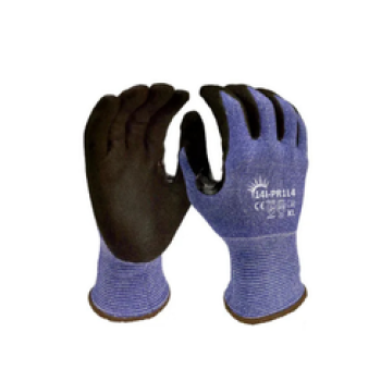 Puncture-Resistant Glove with Microform Nitrile Coated Palm Puncture-Resistant Glove with Microform Nitrile Coated Palm