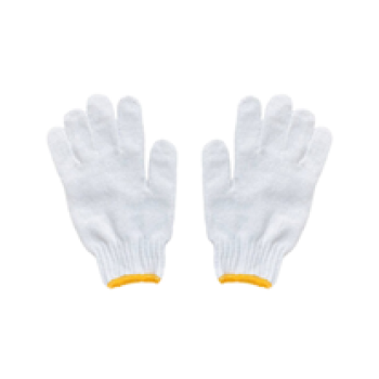 Cotton Non-Dotted Gloves Cotton Non-Dotted Gloves