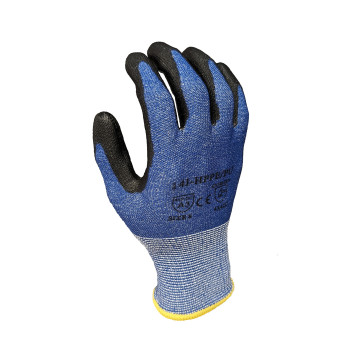 High Performance Polyethylene (HPPE)Cut- Resistant Gloves W/Polyurethan E Palm Coat High Performance Polyethylene (HPPE)Cut- Resistant Gloves W/Polyurethan E Palm Coat