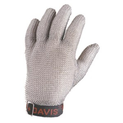 Metal Mesh Cut-Resistant Gloves - 5 Finger
